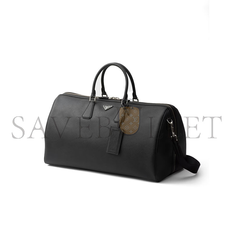 PRADA SAFFIANO LEATHER TRAVEL BAG 2VC018 (50*27.5*25cm) PRADA SAFFIANO LEATHER TRAVEL BAG 2VC018 (50*27.5*25cm)